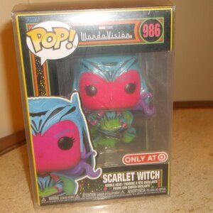 Funko Pop! Marvel WandaVision Scarlet Witch #986 – Target Exclusive –like new
